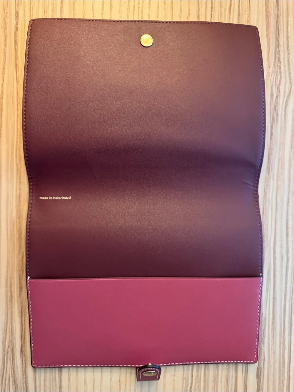 Limited Edition Coach Pink Signature Canvas Notebook Cover